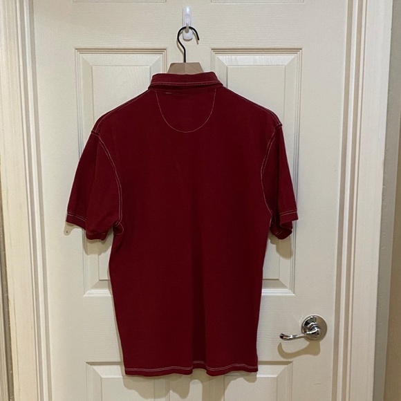 Buffalo David Bitton-Brick Red-Polo‎ Shirt-Size Large - Picture 2 of 9